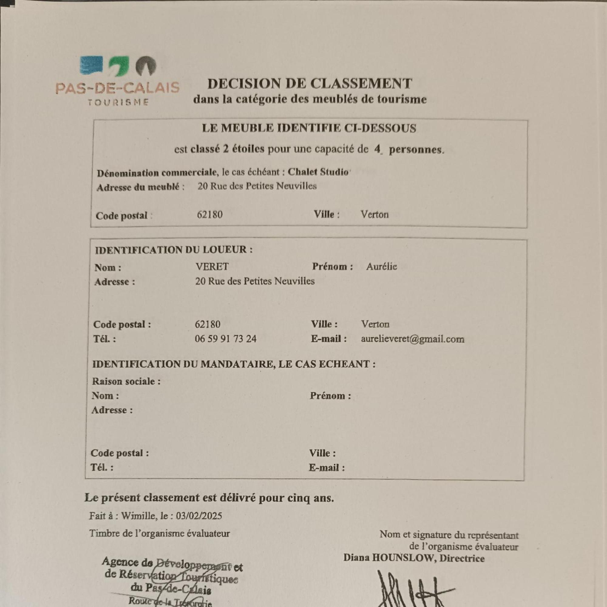 Gite Les Chalets Du Fliers Verton Meubles De Tourisme Classes 2 Etoiles Berck الغرفة الصورة